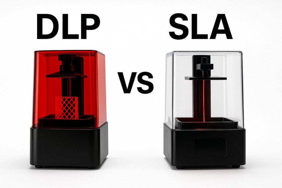 DLP vs SLA 3D Printing