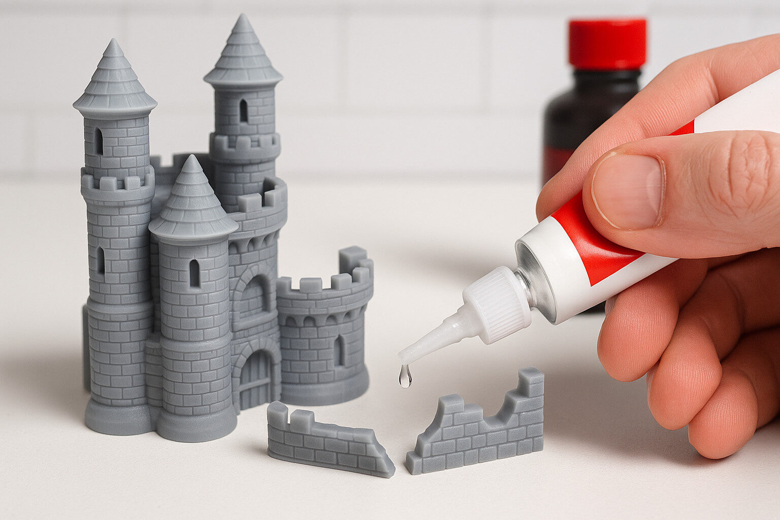 Glue for 3D Printed Resin: Types, Application & Best Adhesives for Different Cases